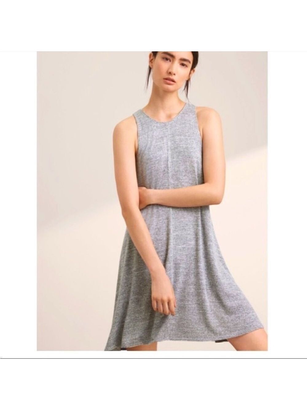 Aritzia Wilfred Free Rosa Tank Dress In Grey Sz XS